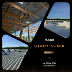 Stary Konik - dach płaski. Nasza kompleksowa realizacja dachu płaskiego.