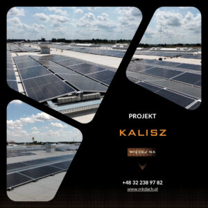 Dach magazynu w Kaliszu