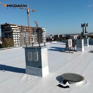 II etap przeprowadzanych prac renowacyjnych. Renowacja z zastosowaniem membrany PVC 